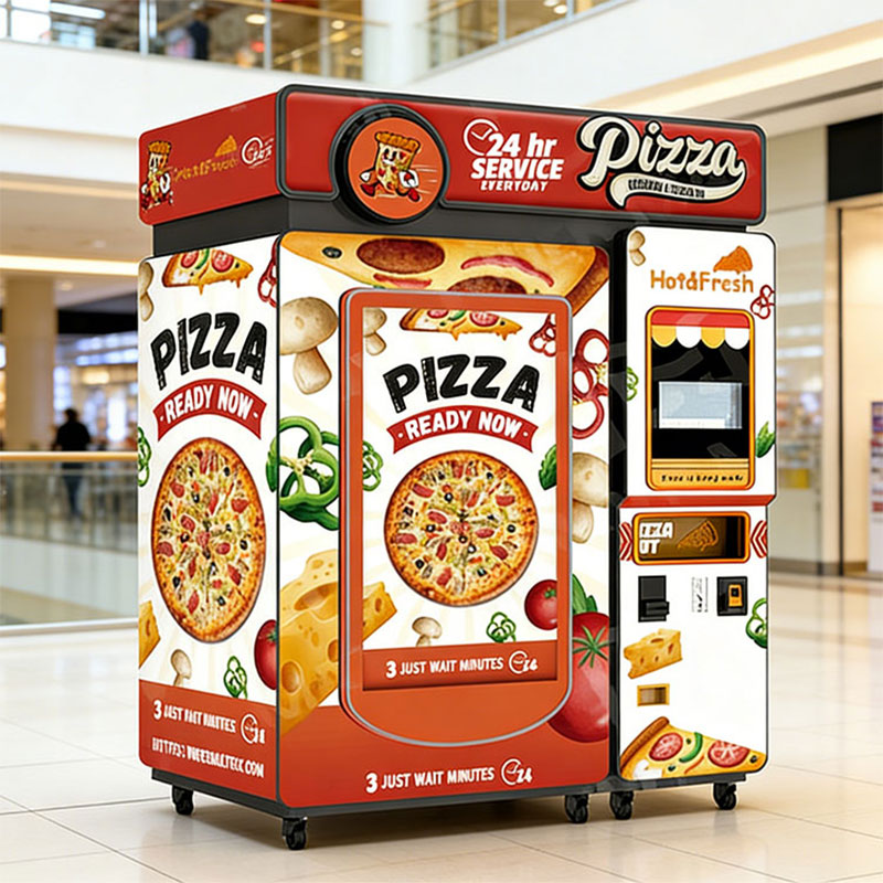 Commercial Vending Machine - Автоматизированный уличный вендинговый аппарат для пиццы