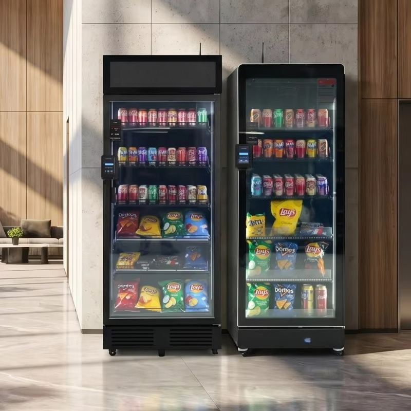 Commercial Vending Machine - Умный торговый киоск-вендинговый аппарат с сенсорным