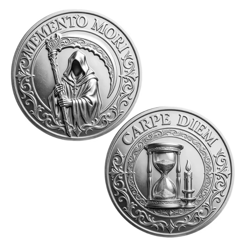 Token Coin Mechanism - Памятный жетон «Memento Mori Carpe Diem»