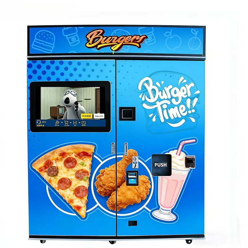 Commercial Vending Machine - Круглосуточный полностью автоматический вендинговый аппарат для