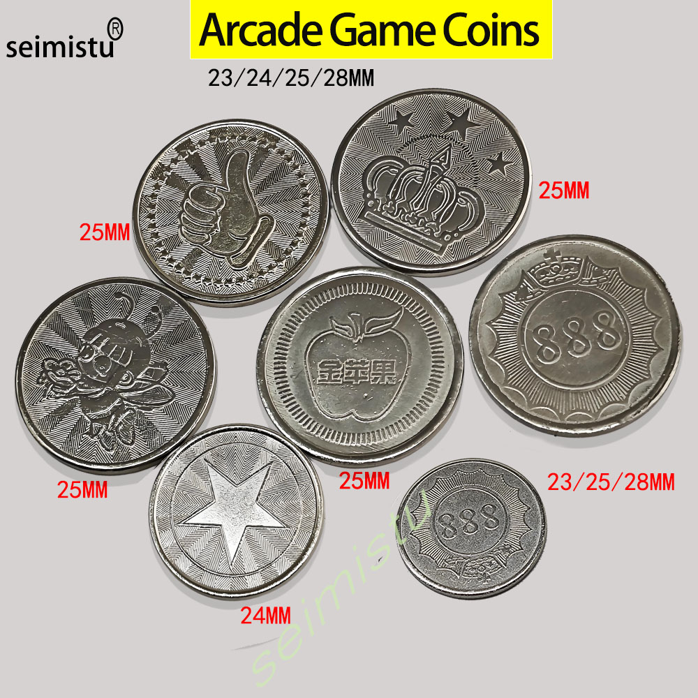 Token Coin Mechanism - 100 шт., жетоны из нержавеющей стали