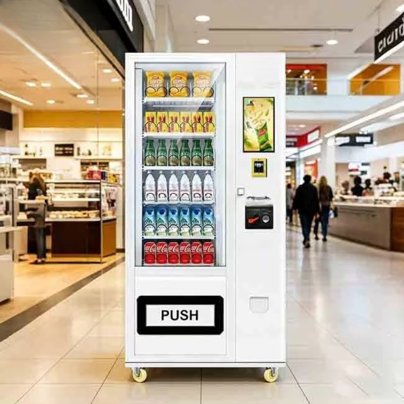 Commercial Vending Machine - Умный торговый автомат для снеков и