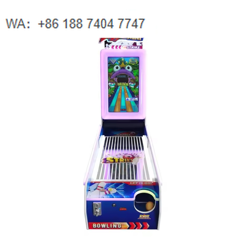 Ticket Redemption Machine - Детский игровой автомат с монетоприемником: мини-боулинг,