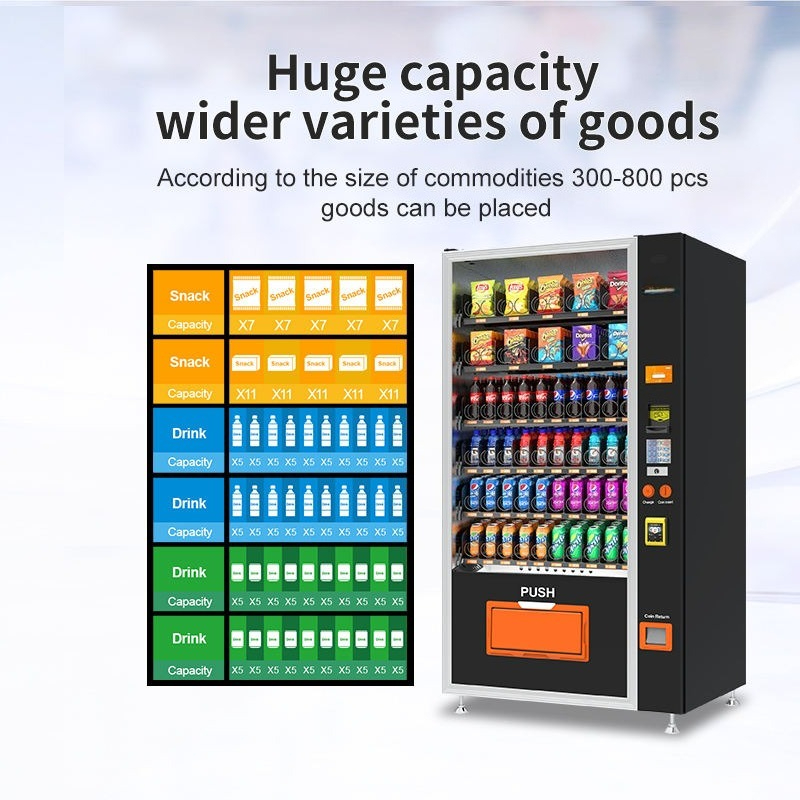 Торговый автомат с сенсорным э – обзор и цена Commercial Vending Machine