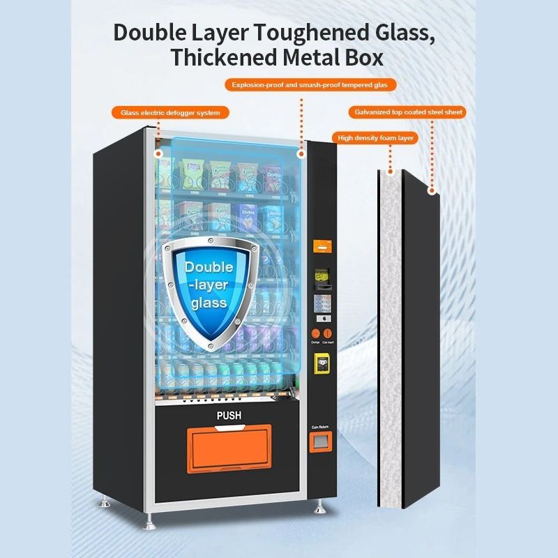 Торговый автомат с сенсорным э – обзор и цена Commercial Vending Machine