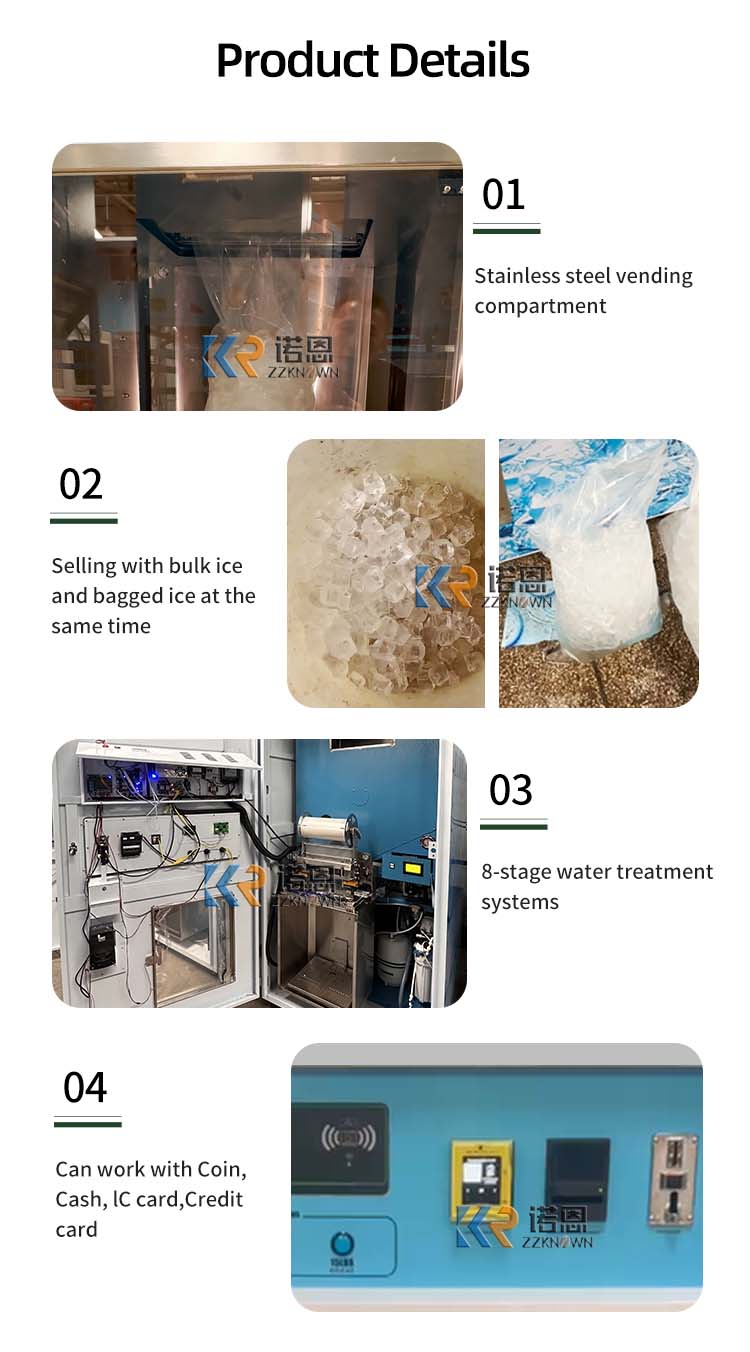 Автомат по продаже льда с инди – обзор и цена Commercial Vending Machine