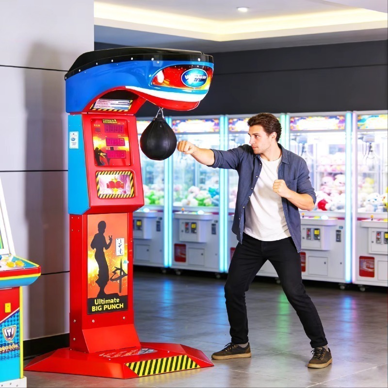 Коммерческий боксерский автома – обзор и цена Boxing Machine Arcade