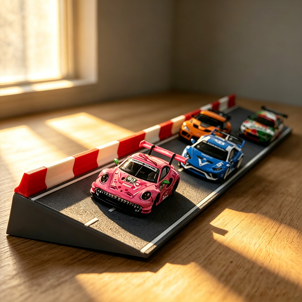 Миниатюрная модель автомобиля, – обзор и цена Racing Arcade Cabinet
