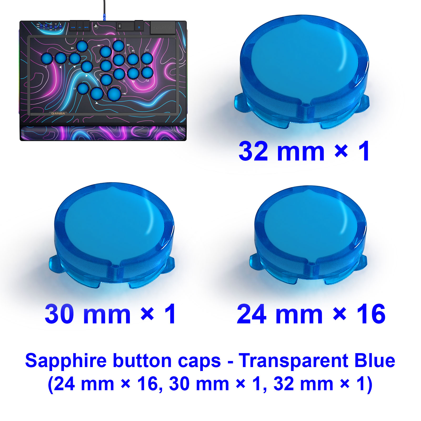 Кнопки QANBA SAPPHIRE S1: Набо – обзор и цена Joystick Arcade Parts