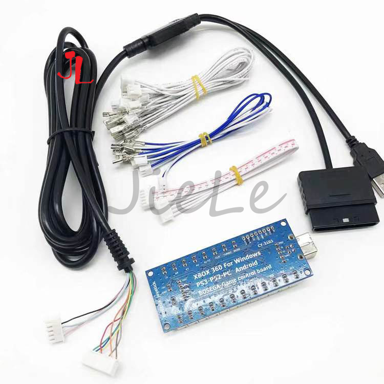 Игровой контроллер USB-Jamma,  – обзор и цена Arcade Button Pcb
