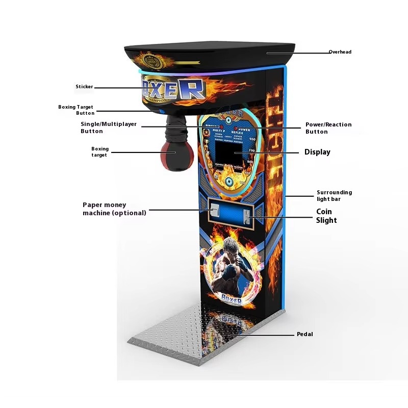 Боксерский аркадный автомат Bl – обзор и цена Boxing Machine Arcade