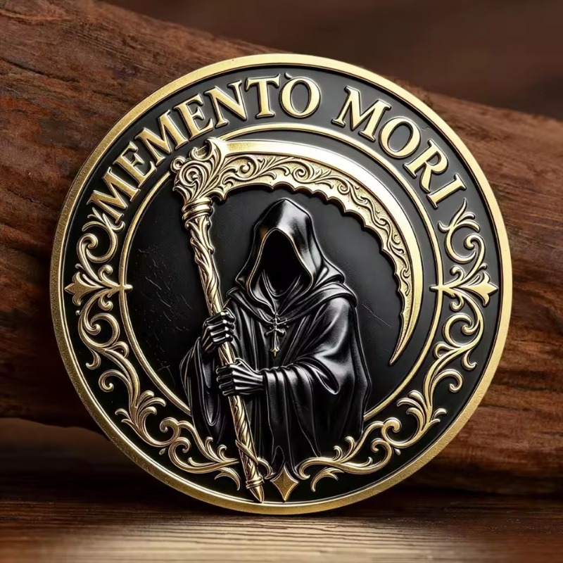 Памятный жетон «Memento Mori C – обзор и цена Token Coin Mechanism