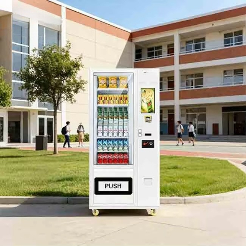 Умный торговый автомат для сне – обзор и цена Commercial Vending Machine